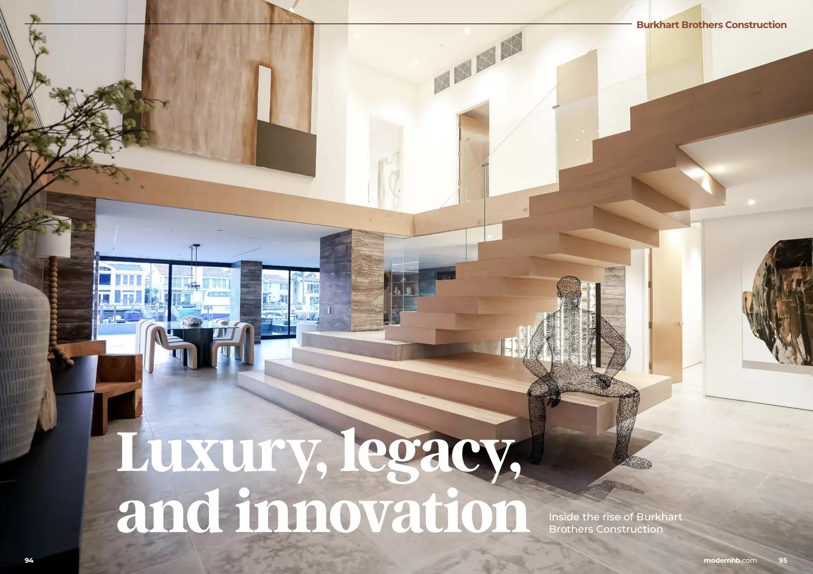 Inside view of a Burkhart Brothers home